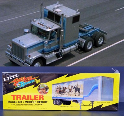 Smokey and the Bandit (truck and trailer combo)